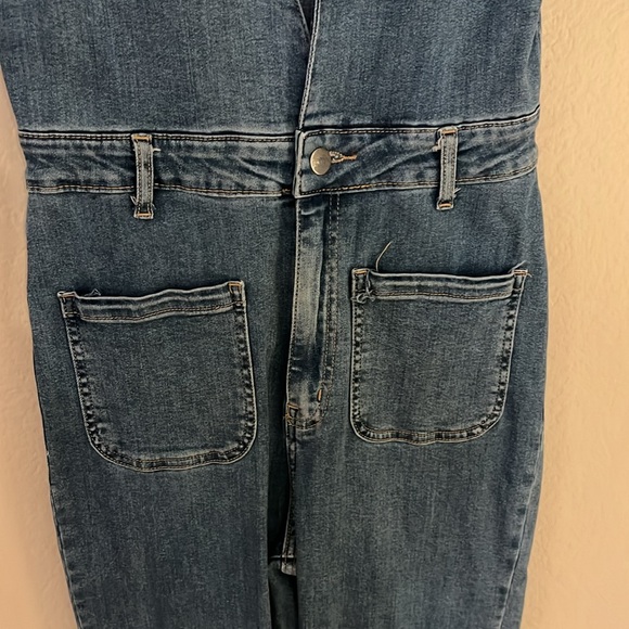 Denim Jumpsuit D12 - Picture 8 of 9